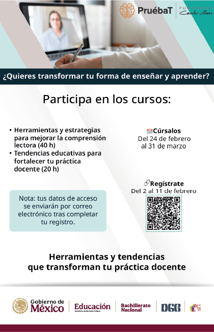 Cursos PruébaT, Fundación Carlos Slim