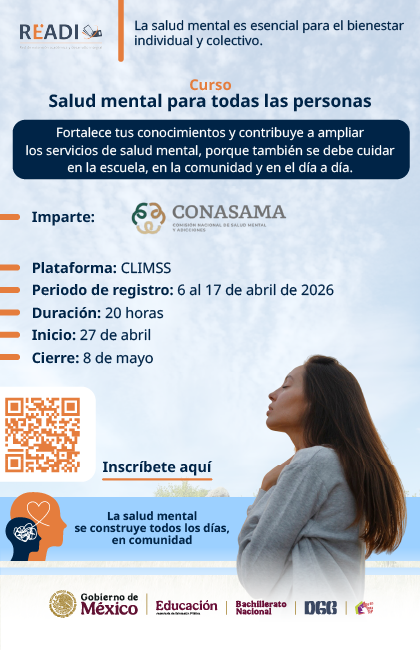 Curso Salud mental para todas las personas