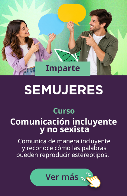 Curso Comunicación incluyente y no sexista