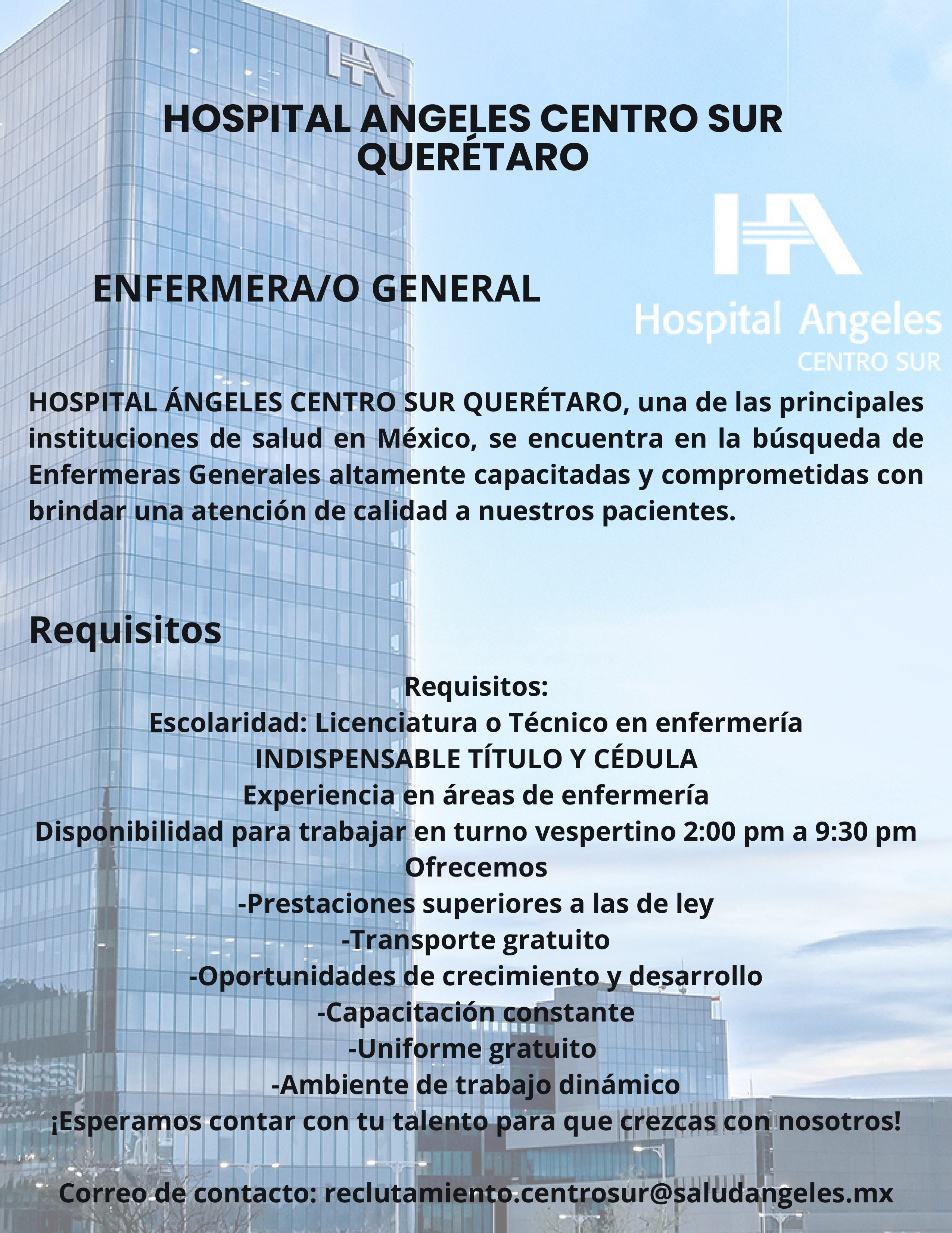 Hospital Ángeles Centro Sur Querétaro