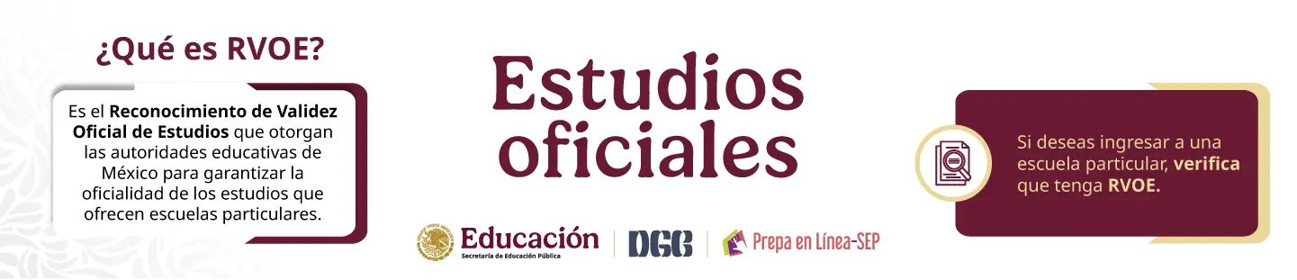 Estudios oficiales RVOE