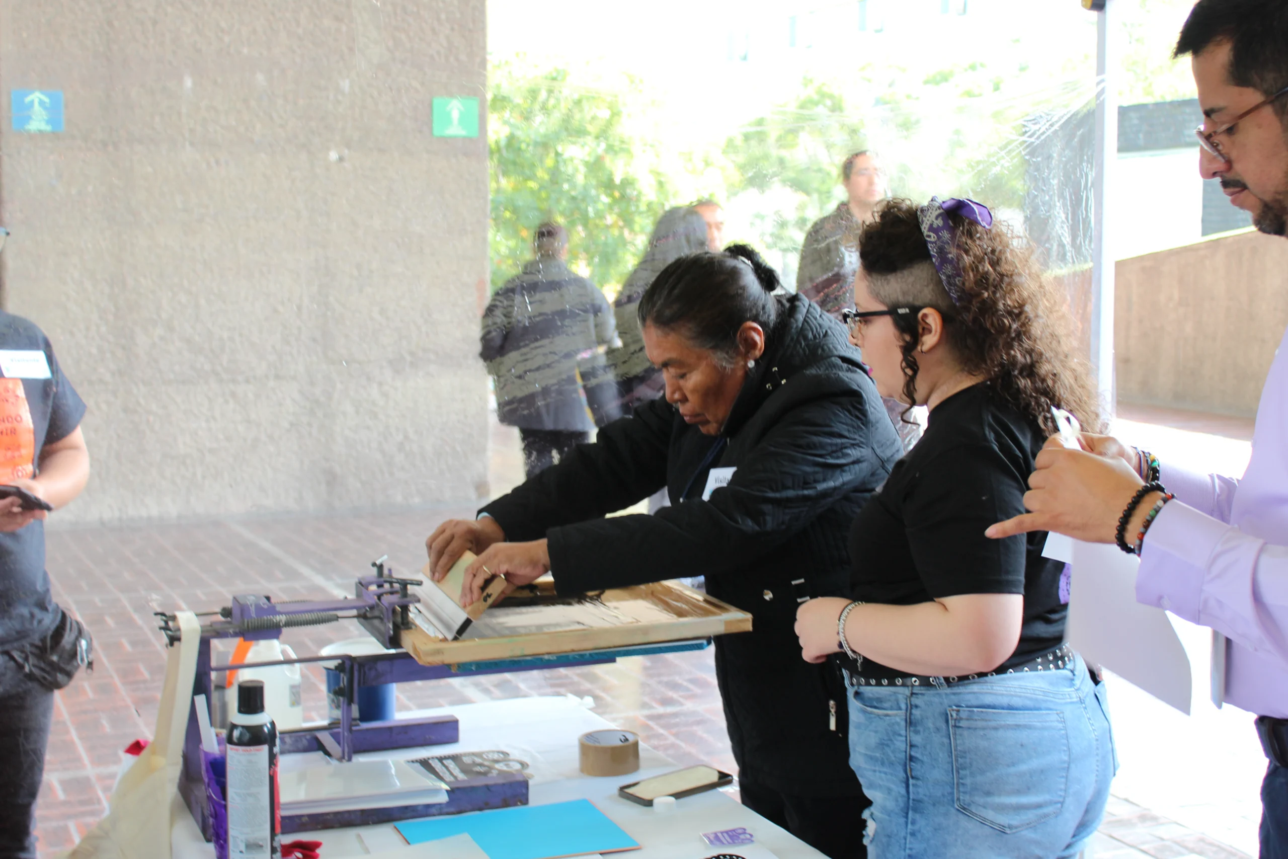 Taller de serigrafia