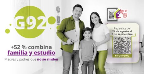 Estudiar en línea, avanzar sin límites ¡Súmate a la generación 92!